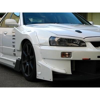 スカイラインセダン R34 GTフェンダーキット（D1-Specワイドフェンダー