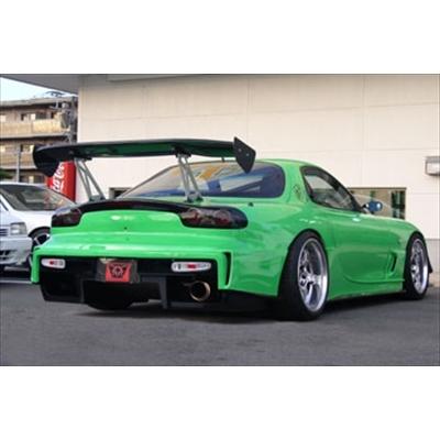 FD3S TYPE-GT リアバンパーFRP 塗装取付込 : エアロ.カスタムパーツの