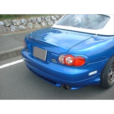 ロードスター NB ダックテール一体式トランク カーボン製 クリア塗装