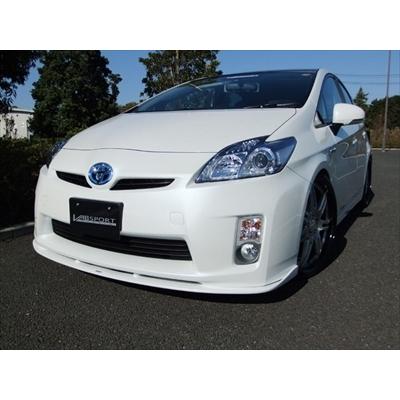 プリウス ZVW30 後期 フロントリップスポイラー FRP製 : エアロ 