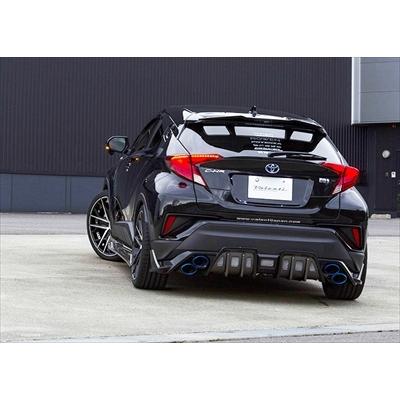 ZYX10/NGX50 C-HR 前期 JEWEL LEDテールランプ REVO ライトスモーク/ブラッククローム
