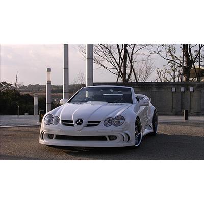 ベンツＲ230用 BENZ SL-Class R230 SLR Look Bonnet 塗装取付込 : エアロ.カスタム