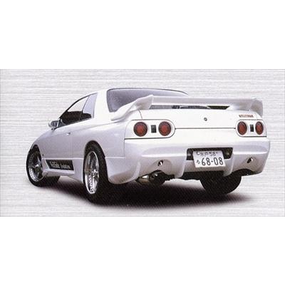 スカイライン R32 GTS C-I リアバンパースポイラー 塗装取付込