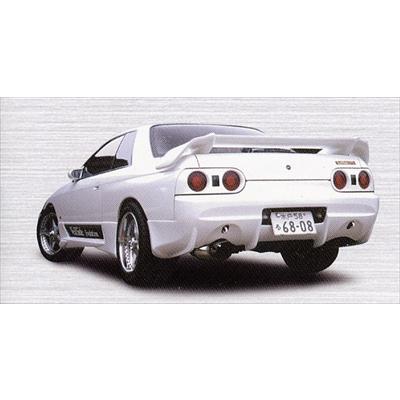 スカイライン GT-R 32 リア ウイング スポイラー ホワイト エアロパーツ スカイライン R32 GTS C-I リアウイング : エアロ.カスタムパーツの