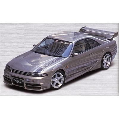 スカイライン R33 GTS E-I リアウイング FRP+カーボン製 : エアロ