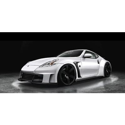 フェアレディZ Z34 370Z Ver.1 フロントバンパー FRP+カーボン製
