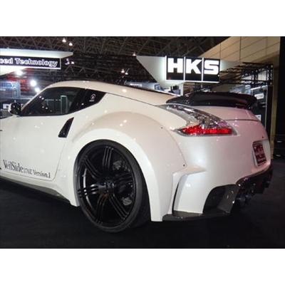 フェアレディZ Z34 370Z Ver.1 リアオーバーフェンダー FRP 塗装済み