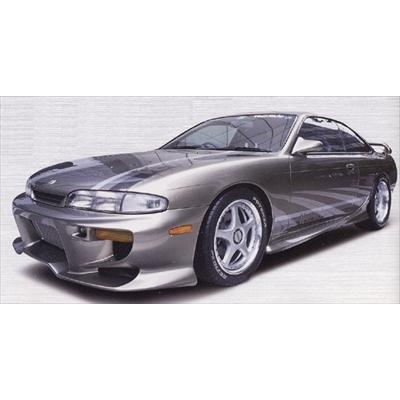 シルビア S14 C-I サイドスカート 塗装済み : エアロ.カスタム