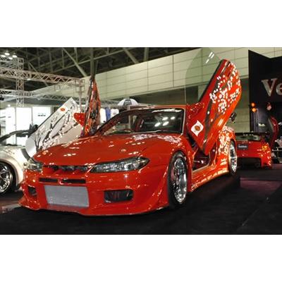シルビア S15 D-1 GT FRPボンネット 塗装取付込 : エアロ.カスタム 