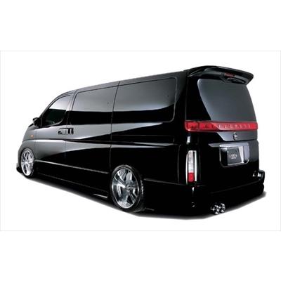 エルグランド E51 GOLTIER リアバンパースポイラー 塗装済み