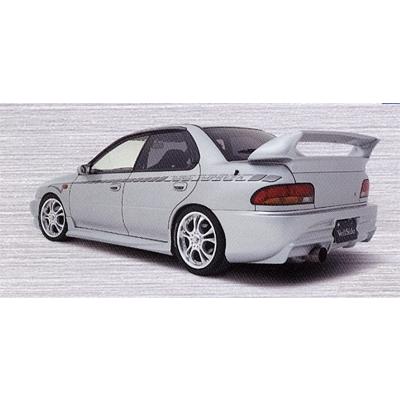インプレッサ GC8 C-I リアウイング FRP 塗装済み : エアロ.カスタム