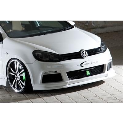 VW GOLF VI Rスタイル フロントバンパーSET FRP製 塗装取付込 : エアロ