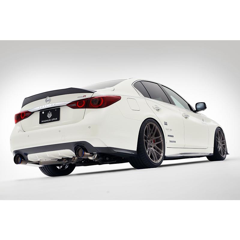 V37 スカイライン 400r カーボン リアアンダーカバー シュラウド クリア塗装仕上げ エアロ カスタムパーツのtoptuner 通販 Paypayモール