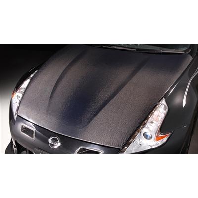 Z34 NISSAN 370Z LIGHT WEIGHT BONNET (ノーマル形状) カーボン 取付込 