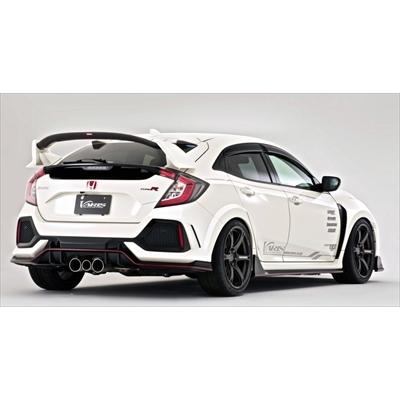 シビック TYPE R FK8 ARISING-I リアウイングフラップ FRP製 「納期3-4