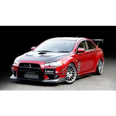 ランサーエボリューション 10 FRONT SPOILER （FRP） : エアロ