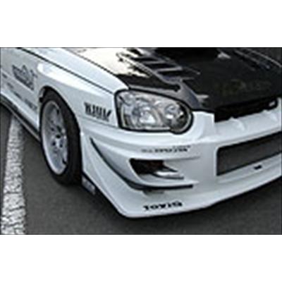 インプレッサ GDB アプライド：C/D/E フロントバンパー FRP製 : エアロ 