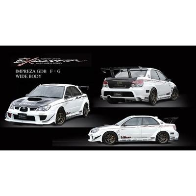 P*o様 ヨコモ インプレッサ GDB クリアボディ＋カナード パーツセット インプレッサ GDB アプライド：F/G フロントバンパー専用ハイパー