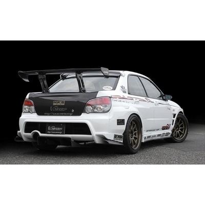 インプレッサ GDB アプライド：F/G リアバンパー 塗装取付込 : エアロ