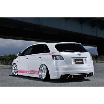 マークXジオ リアバンパー 塗装取付込 : エアロ.カスタムパーツの