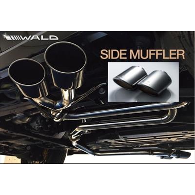 WALD LEXUS LX570 URJ201W ('15y〜) サイドマフラー OVAL117W 「競技用