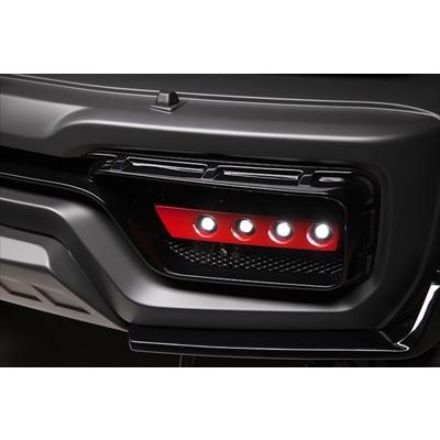 JB74W ジムニーシエラ BLACK BISON EDITION フロントバンパースポイラー用LEDランプ