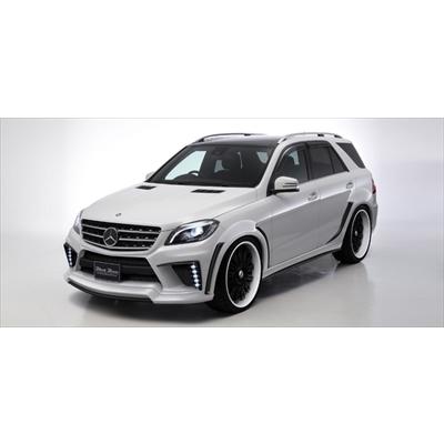 SPORTS LINE BLACK BISON EDITION MERCEDES BENZ M-CLASS W166 （2012y〜　）3点キット (F， S， R) 塗装済み