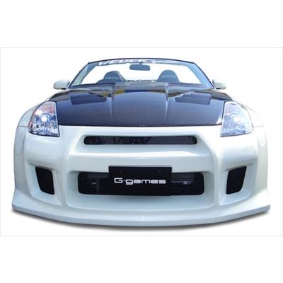 Z33 FABULOUSフロントバンパー　フォグ付き Z33 FAIRLADYZ V2 フロントバンパー センターダクト FRPタイプ 塗装