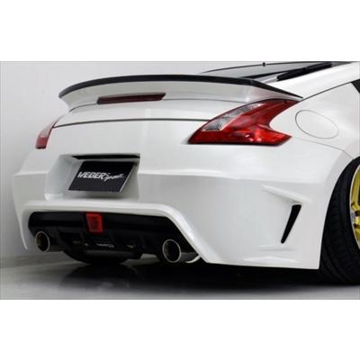 【引き取り限定】リアバンパー? フェアレディZ Z34 リアバンパー 塗装取付込 : エアロ.カスタムパーツ