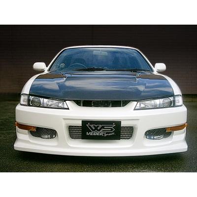 S14 シルビア 後期 フロントバンパー 塗装取付込 : エアロ.カスタム 