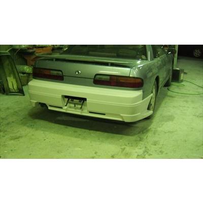 社外リアハーフスポイラーS13 シルビア S13 GLARE リアバンパースポイラー（ハーフ） 塗装取付込