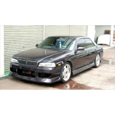 LAUREL C34 SHADOW 後期 フロントバンパー 塗装済み : エアロ.カスタム