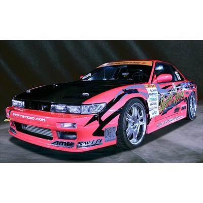 S13 シルビア フロントバンパースポイラー Type-A : エアロ.カスタム