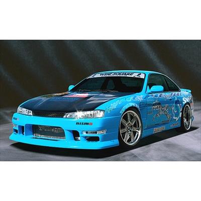 S14 シルビア 後期 フロントバンパースポイラー Type-A : エアロ