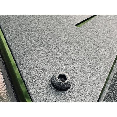デリカD5　後期　オートフラッグス　GOQBUTO　リンクルブラック　ゴクブト autoflags オートフラッグス OQBUTO-RIII スキッドプレート3タイプ
