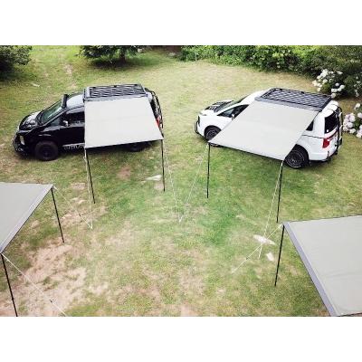新型デリカ D:5用カーサイドタープ EX（取付ブラケット別売） : エアロ