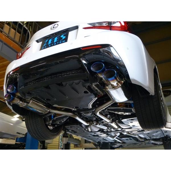 Lexus Rc F 前期 ジースマフラー 可変バルブ無し 1 80fオーバルタイプ チタンコーティングテール 車検対応 エアロ カスタムパーツのtoptuner 通販 Paypayモール