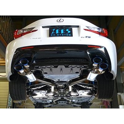 LEXUS RC F 前期 ジースマフラー 可変バルブ無し 120×80φオーバル