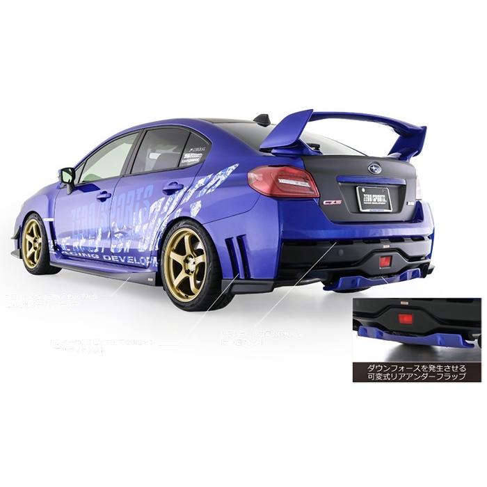 Wrx Sti Vab アプライドd エアダムスタイリミット リアバンパースポイラー 塗装済み エアロ カスタムパーツのtoptuner 通販 Paypayモール