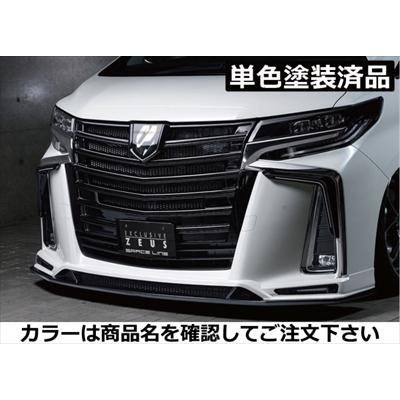 アルファード30系後期用 070 TRDサイドパネル右前後 ホワイトパール