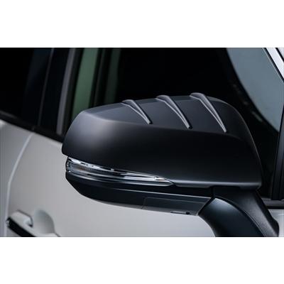 RAV4 MXAA54/AXAH54 LUV LINE ドアミラーカバー 塗装済 マットブラック  