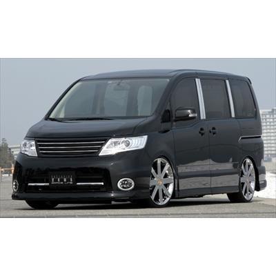 M'z SPEED セレナ C25 後期 ハイウェイスター GRACE-LINE フロント