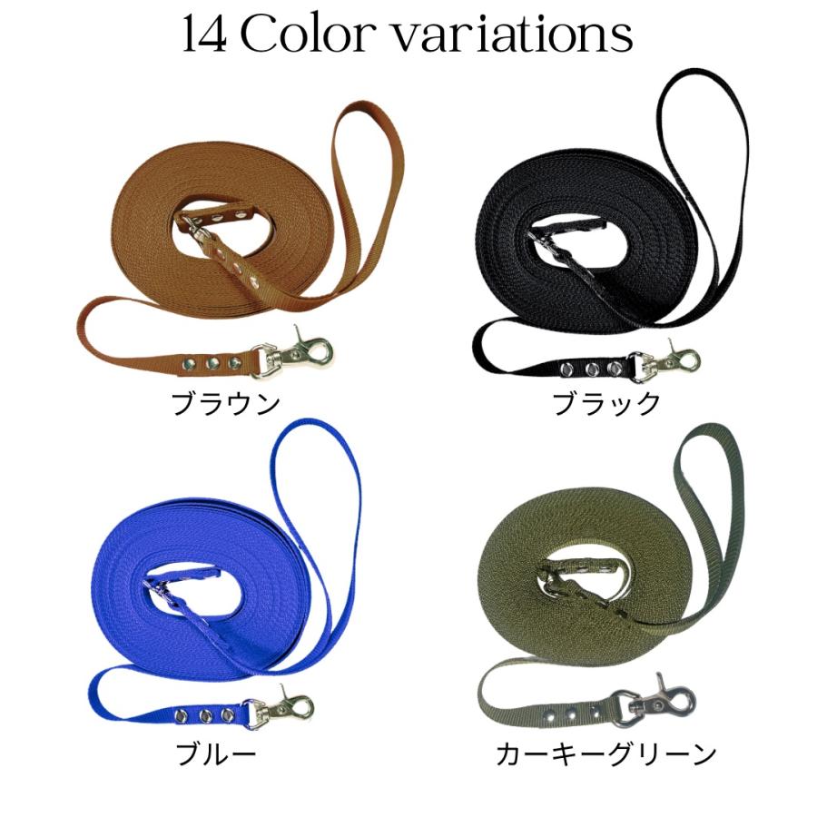 TOPWAN（トップワン） 元祖 超ロングリード 15m 小型犬 日本製 広場で