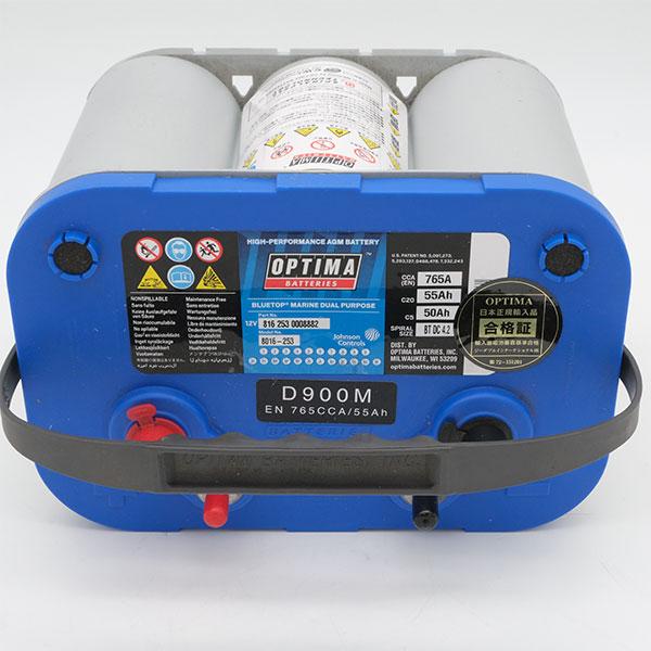 OPTIMA オプティマ ブルートップバッテリー D900M BTDC-4.2L D34M 