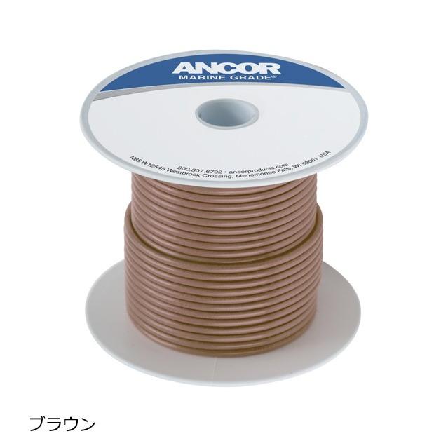 アンカー マリン仕様電気ケーブル 12AWG 1芯線 100ft Ancor : トップ