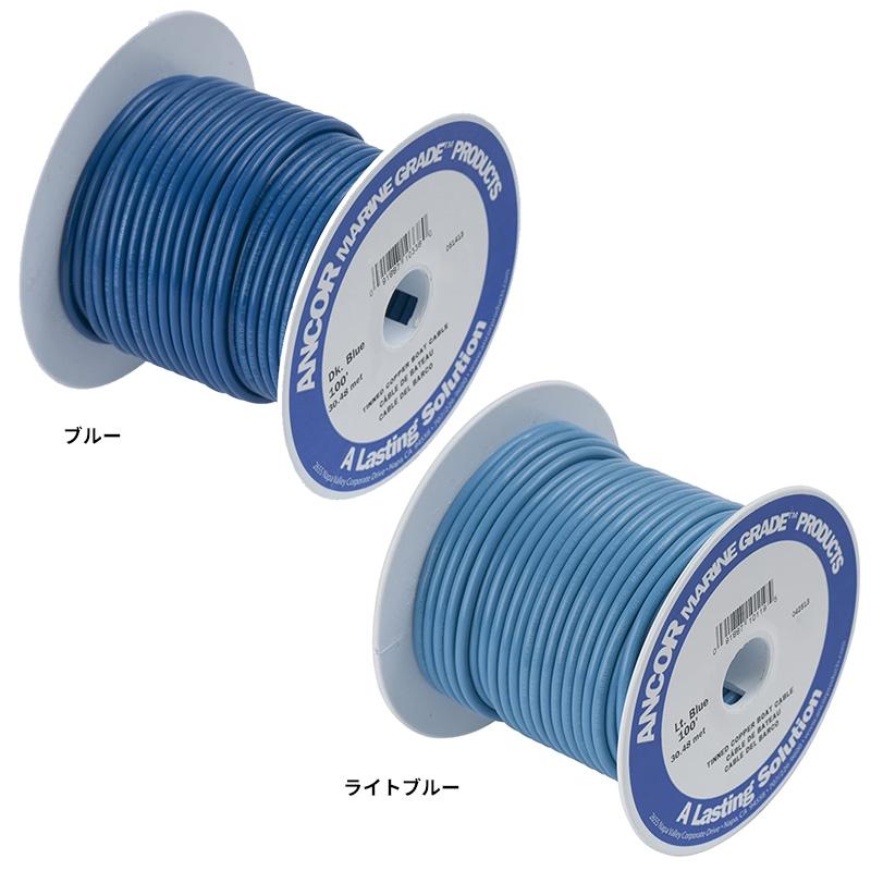 アンカー マリン仕様電気ケーブル 12AWG 1芯線 100ft Ancor : トップ