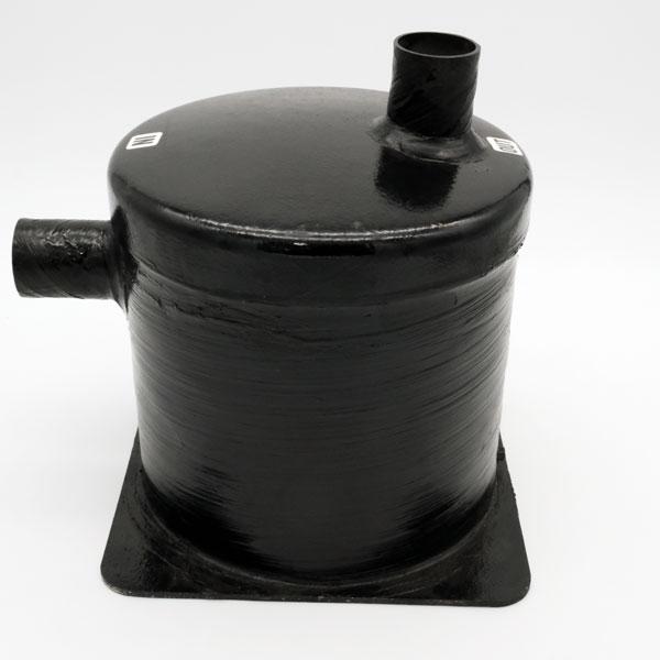 CENTEK バーナリフト排気マフラー 2インチ 排気ホース用 IN-SIDE/TOP-OUTの画像