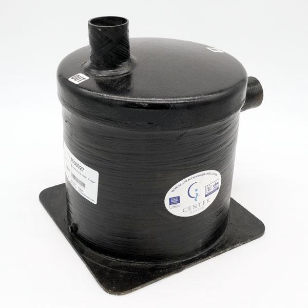 CENTEK バーナリフト排気マフラー 2インチ 排気ホース用 IN-SIDE/TOP-OUTの画像