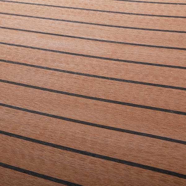 PVCチークデッキ メイン材 2400×950mm シートタイプ インター PVCチークデッキ メイン材 2400×950mm シートタイプ インター