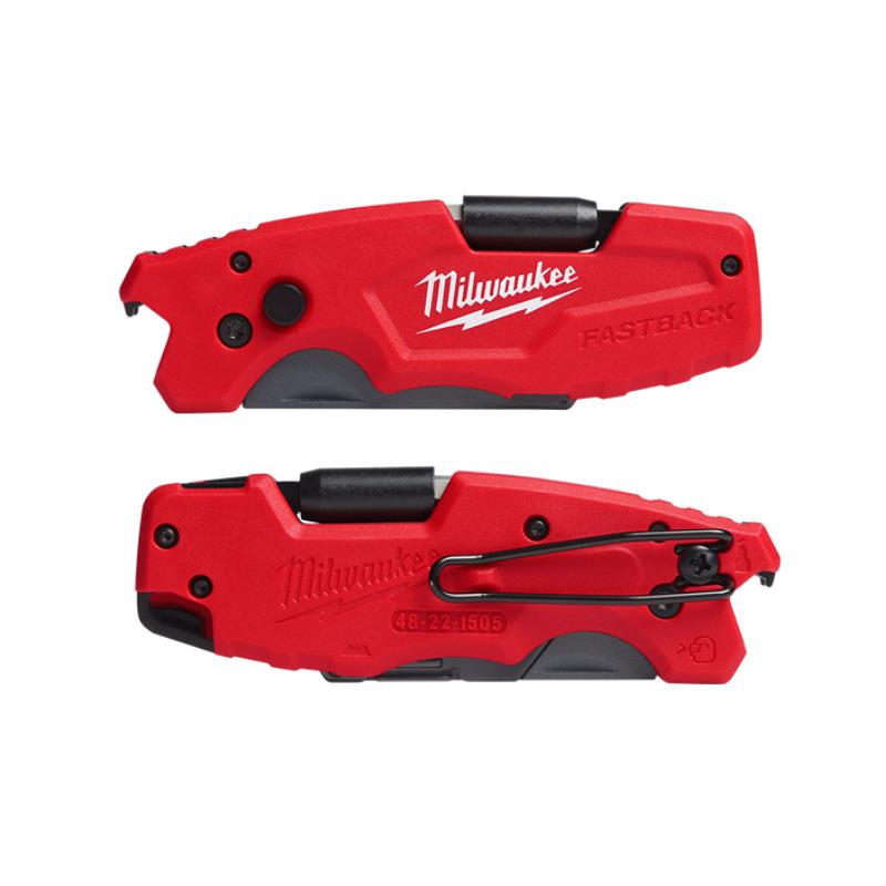 MILWAUKEE製 FASTBAC 多機能 6 in 1 折りたたみユーティリティナイフ 